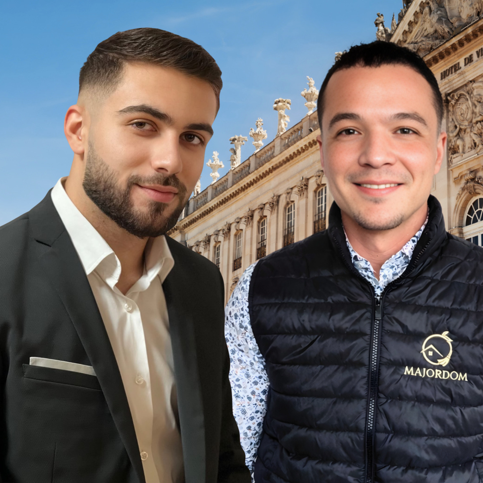 Armen Toumasyan et Mena Delmer, fondateurs de A et M Conciergerie